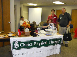 Alison & Dennis of Choice PT at the 2010 Manufacurer's Night